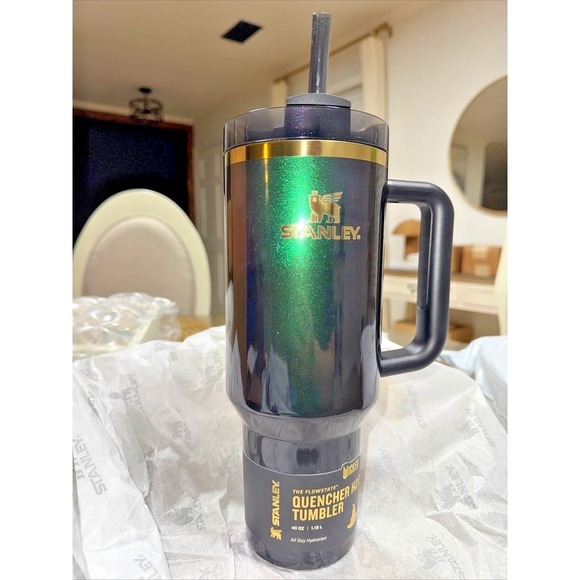 RARE Stanley Wicked x Target Elphaba For Good 40oz Flowstate Quencher Tumbler - Picture 2 of 4